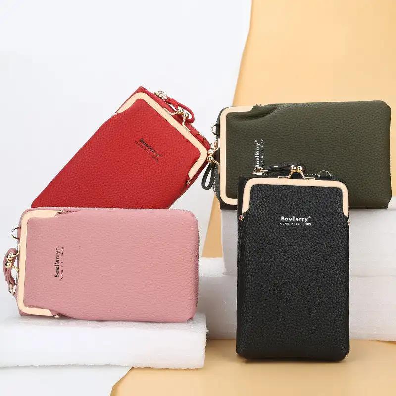 WILKYs0Fashion Mobile Phone Shoulder Bags With Lock Women Messenger Bag Walle
 Product information:
 


 Style: Korean
 
 Style: Women's Messenger Bag
 
 Fabric texture: PU
 
 Lining texture: synthetic leather
 
 Bag shapes: square vertical s