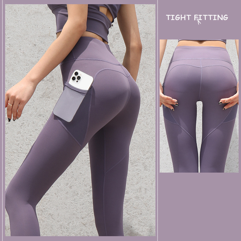 WILKYs4Gym Sport Seamless Leggings With Pockets Push Up High Waist Pants Wome
 Product Information:
 
 Suitable for sports: running, fitness equipment, fitness and body building
 
 Applicable gender: Female
 
 Suitable season: summer, winter,