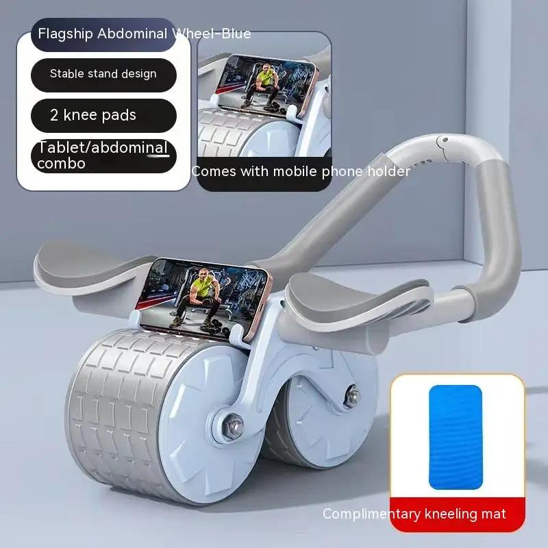 WILKYs0Elbow Support Abdominal Wheel Fitness Belly Rolling Machine Belly-flat
 Product information:
 
 Applicable scenarios: fitness equipment, fitness body shaping
 
 Color: Orange (no screw beads), Orange timer (no screw beads), blue (no sc