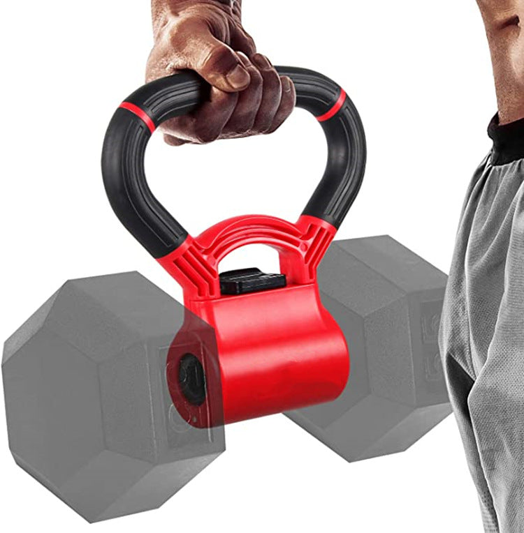 WILKYs0Simple Single Hole Portable Grip Dumbbell
 Product information:


 Material: ABS
 
 Applicable scenarios: running, fitness equipment, health massage, fitness and body, sports trends
 
 Color: red
 
 
 
 


