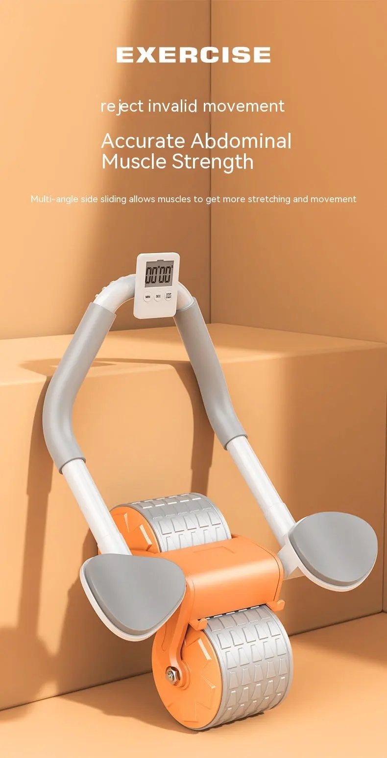 Abdominal Exercise Roller Elbow Support,roller wheel core exercise equipment - WILKYs