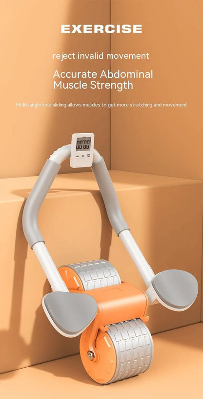 Abdominal Exercise Roller Elbow Support,roller wheel core exercise equipment - WILKYs