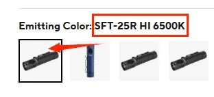 ACEBEAM EC20 new released Led flashlight EDC LUXEON HL4X Leds 2800 lumens 340 meters 18650 battery multi - color auxiliary lights - WILKYs