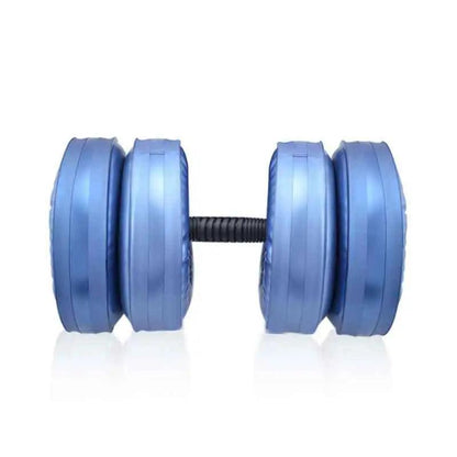 Adjustable 20 - 25 KG Water - filled Dumbbell for Men Home Fitness Arm Muscle Training Equipment Portable Convenient Water Injection Dumbb - WILKYs