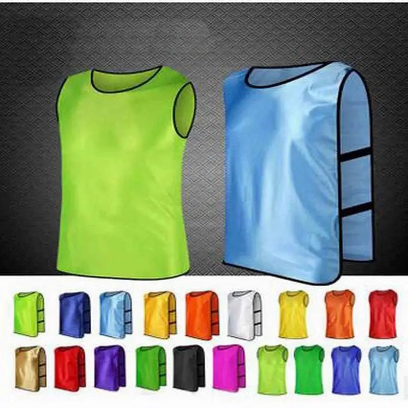 adult chlid soccer marathon group against scrimmage running vest combat training vest tank top lacrosse jerseys - WILKYs
