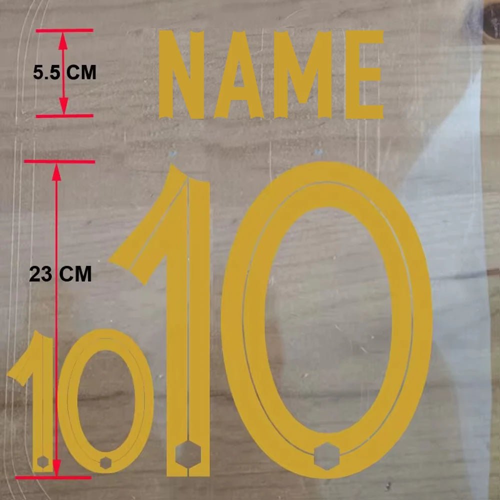 Custom Football Name & Number Iron-On Patch – Adult Jersey Transfer Sticker - WILKYs