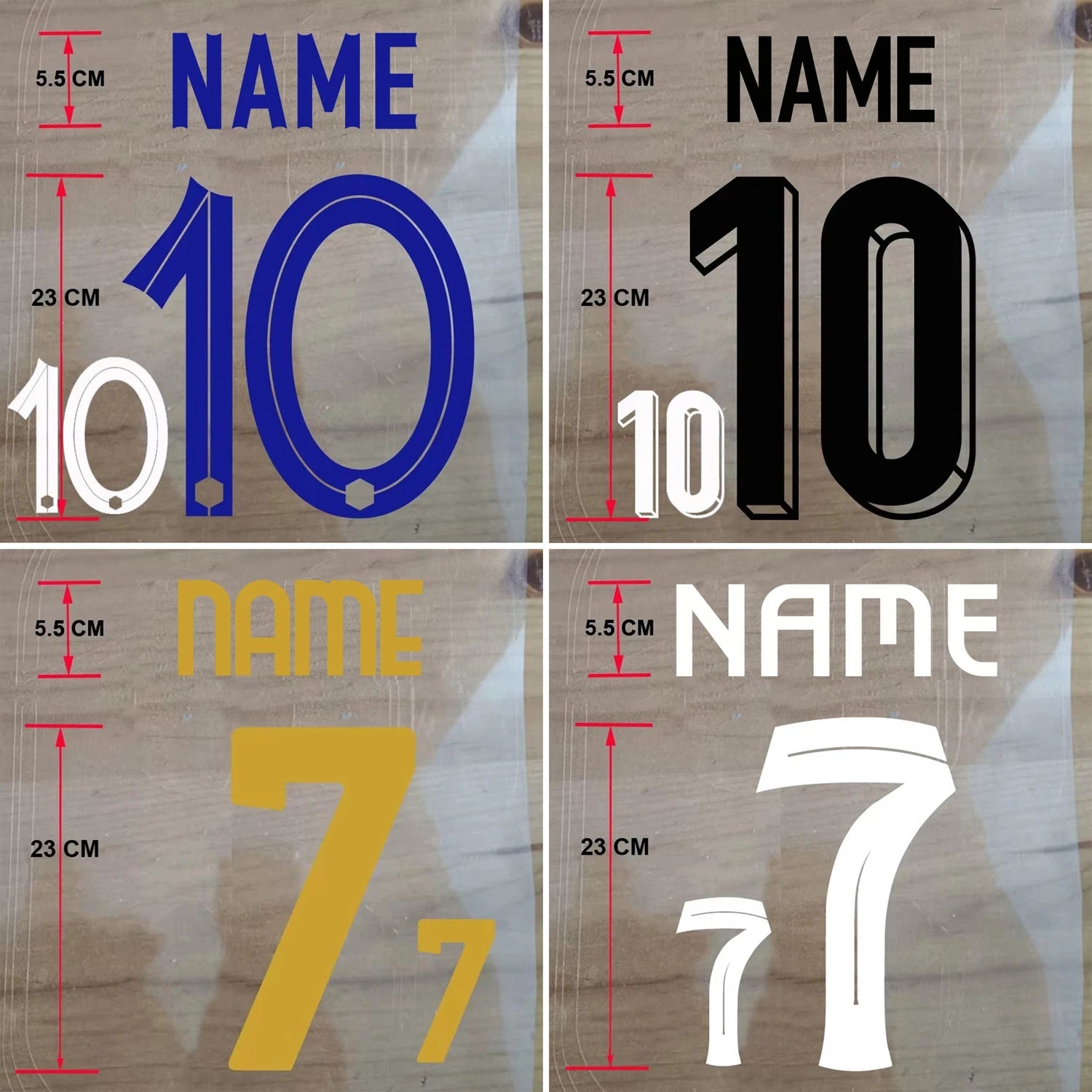 Custom Football Name & Number Iron-On Patch – Adult Jersey Transfer Sticker - WILKYs
