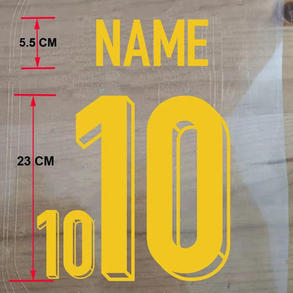 Custom Football Name & Number Iron-On Patch – Adult Jersey Transfer Sticker - WILKYs