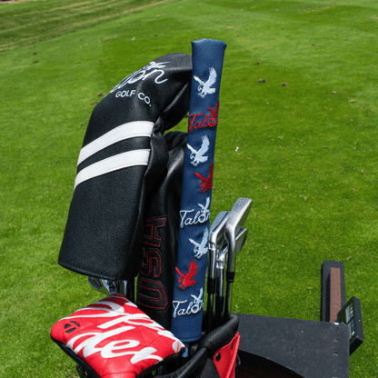 Alignment Stick Headcover – Waterproof Leather, Embroidered Logo - WILKYs