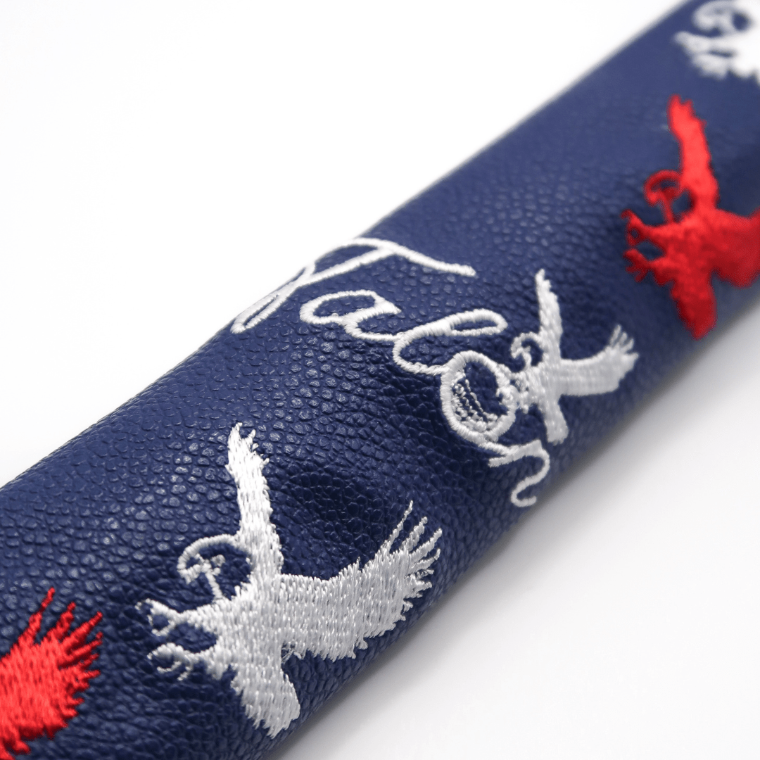 Alignment Stick Headcover – Waterproof Leather, Embroidered Logo - WILKYs