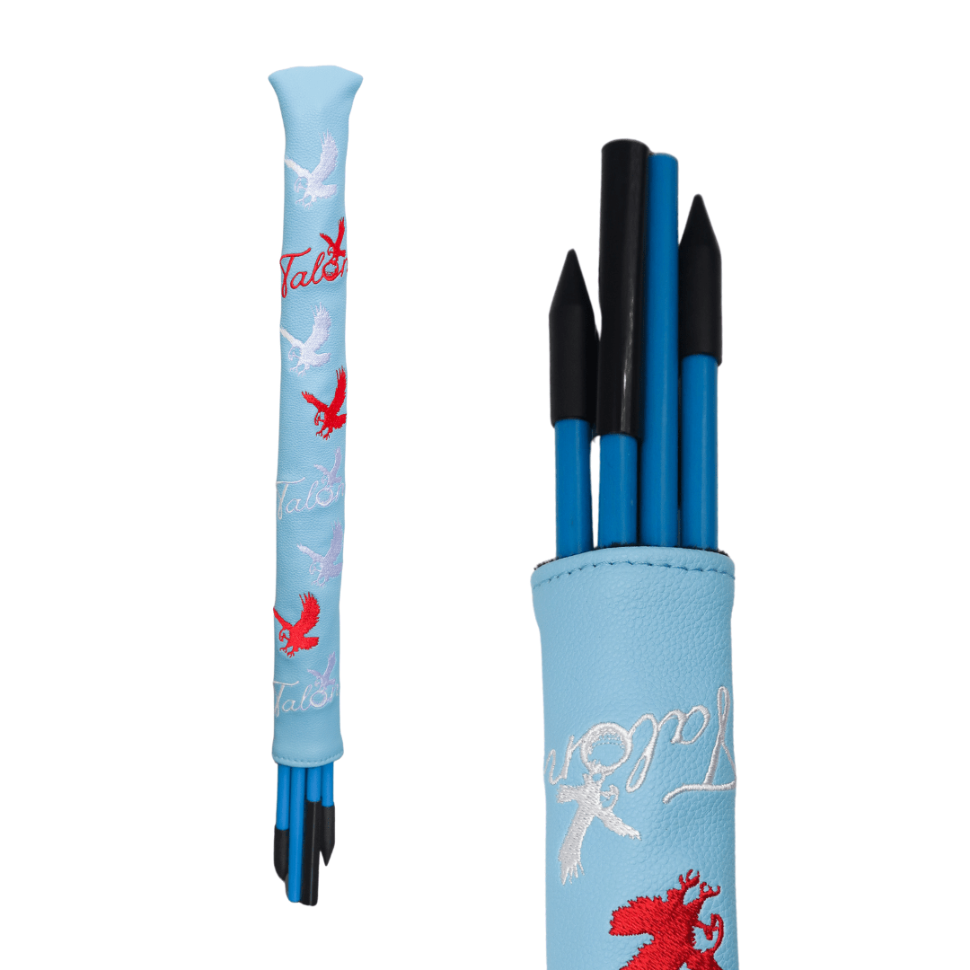 Alignment Stick Headcover – Waterproof Leather, Embroidered Logo - WILKYs