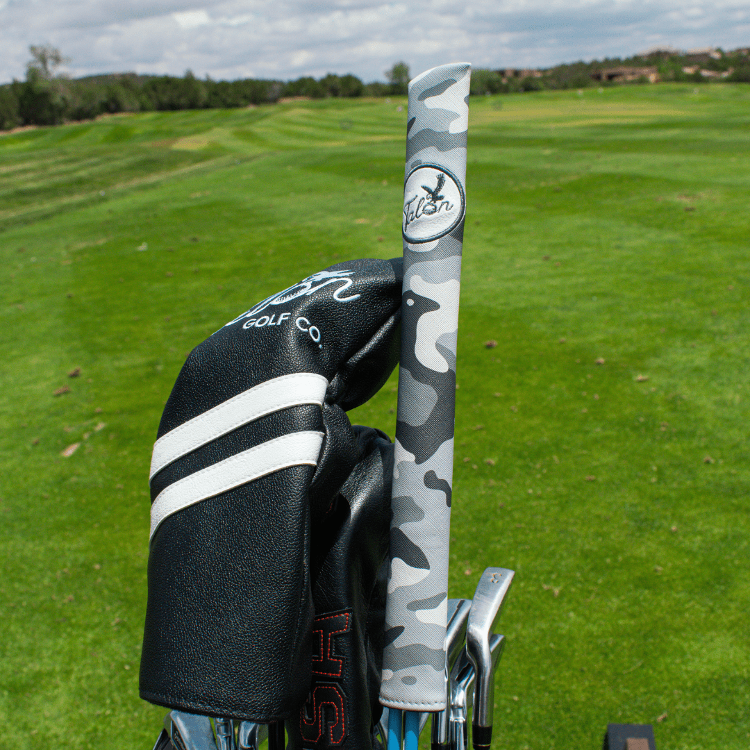Alignment Stick Headcover – Waterproof Leather, Embroidered Logo - WILKYs