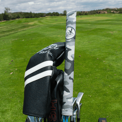 Alignment Stick Headcover – Waterproof Leather, Embroidered Logo - WILKYs