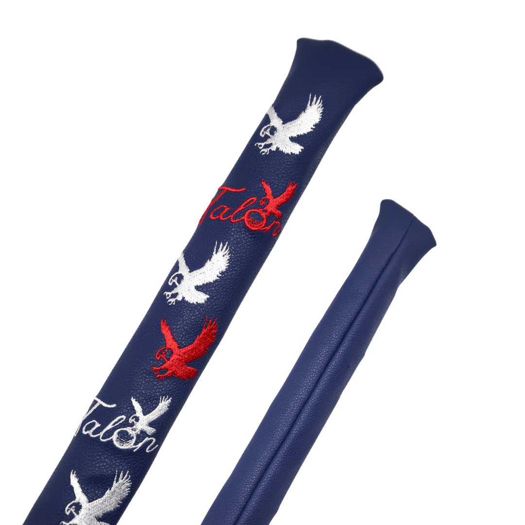 Alignment Stick Headcover – Waterproof Leather, Embroidered Logo - WILKYs