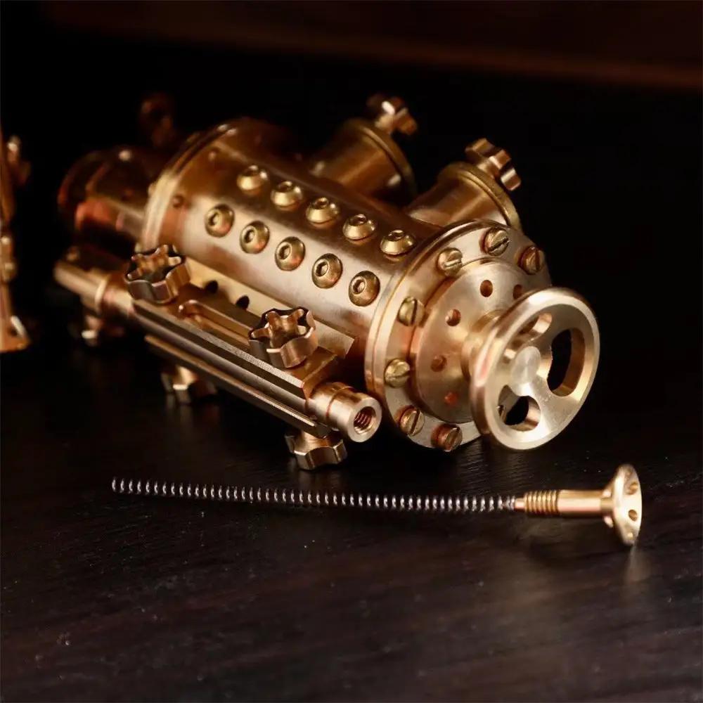 All Copper Handmade Mechanical Punk Kerosene Lighter Trench Machine - WILKYs