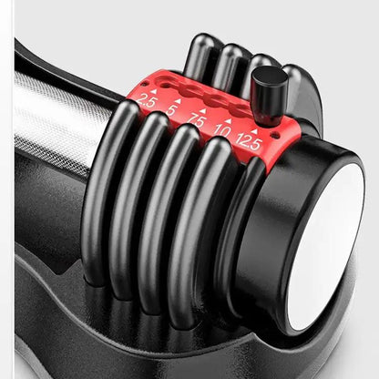 Automatically Adjust Home Fitness Adjustable Barbell - WILKYs