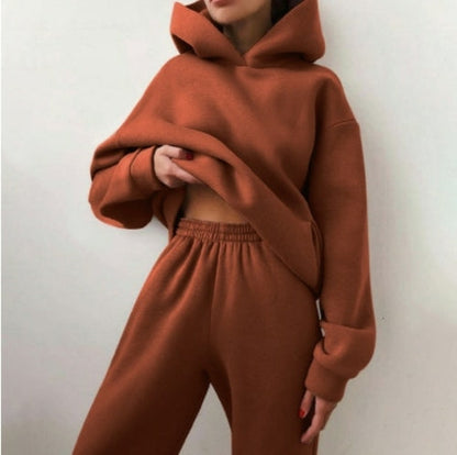 WILKYsSweat SuitWinter Hoodie Sweat SetsIntroducing the Winter Hoodie Sweat Set, the perfect ensemble to keep you cozy and stylish during the colder months. This set includes a comfortable hoodie and match