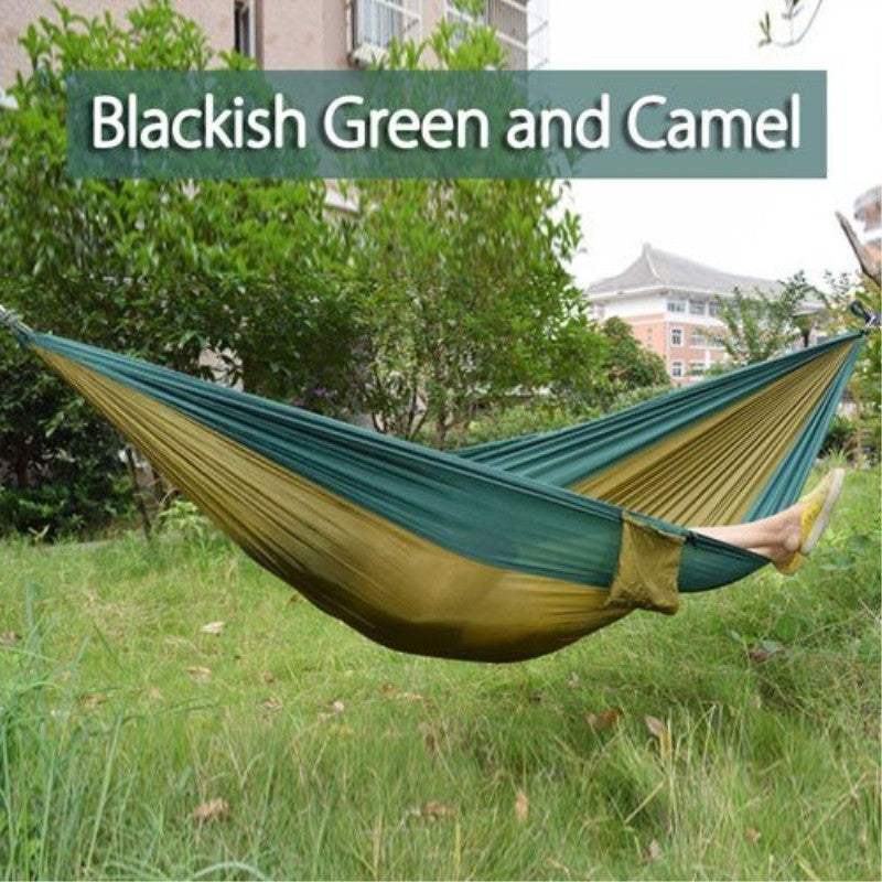 Backpacking Hammock - Portable Nylon Parachute Outdoor Double Hammock - WILKYs