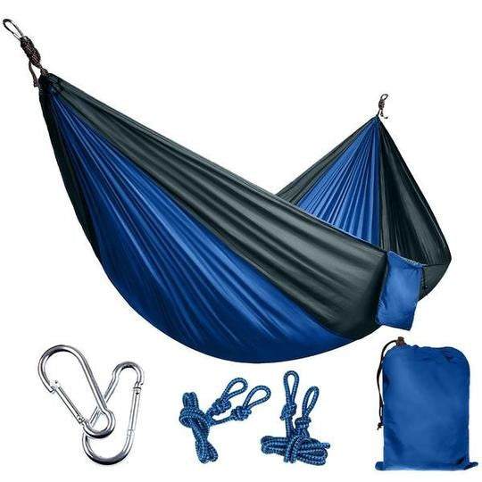 Backpacking Hammock - Portable Nylon Parachute Outdoor Double Hammock - WILKYs