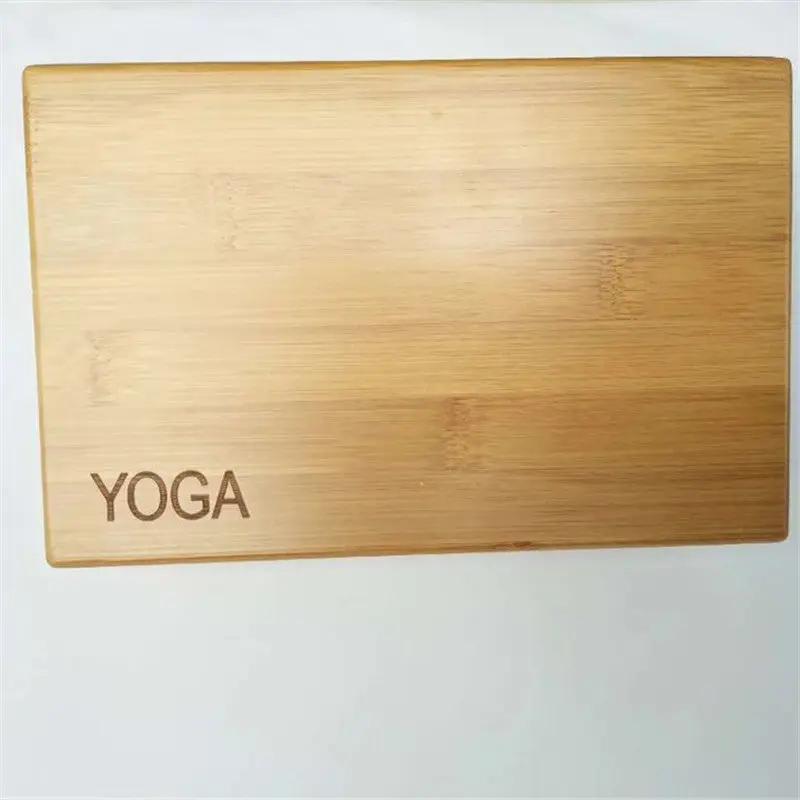 Bamboo and wood yoga brick - WILKYs