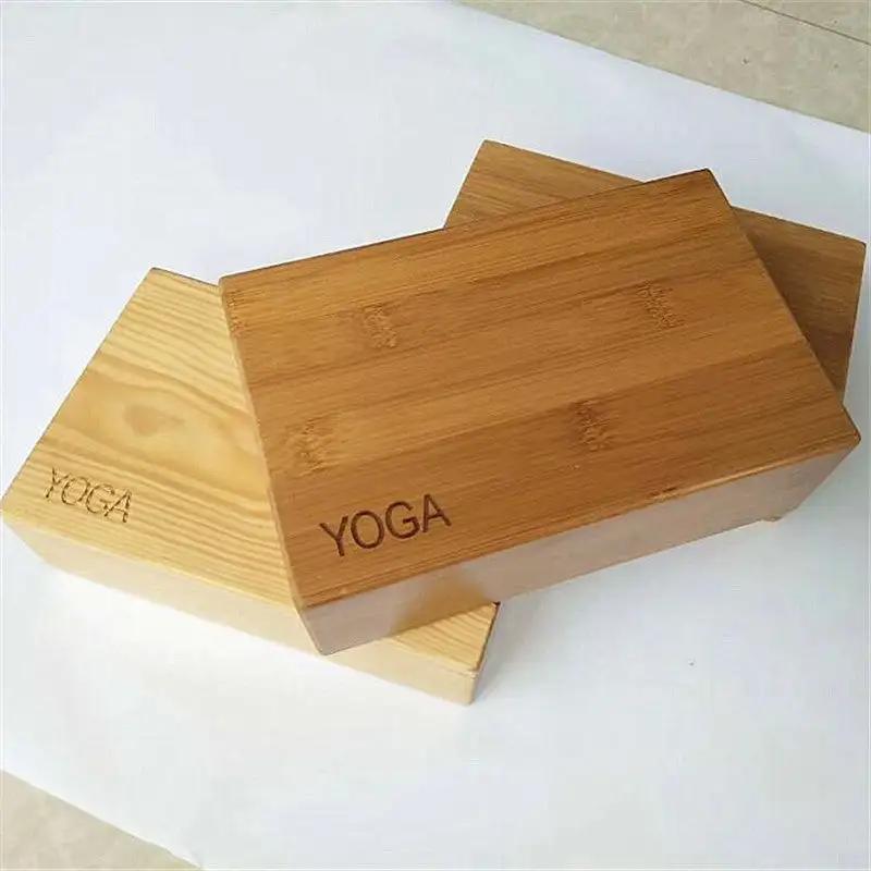Bamboo and wood yoga brick - WILKYs
