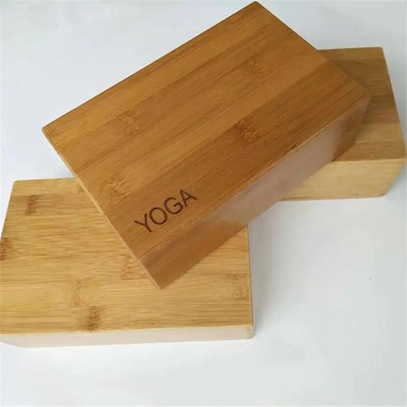 Bamboo and wood yoga brick - WILKYs