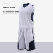 Basketball Wear Suit Training Competition Team Uniform Team Vest Printed Breathable Sports Workout Clothes - WILKYs