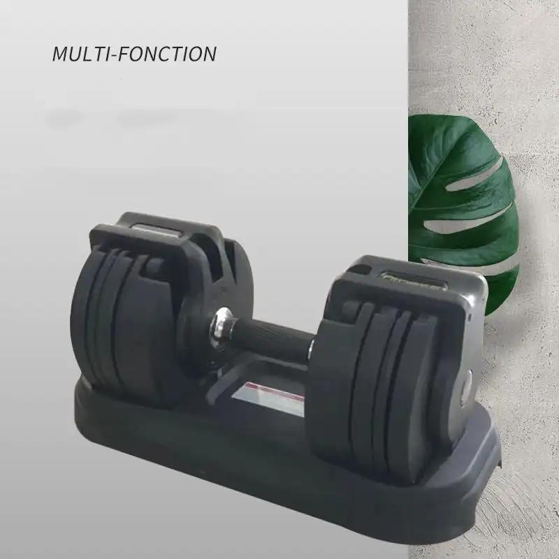 WILKYs0Gym Strength Home Adjustable Dumbbells
 
 Product information:
 
 
 Material: Surface material: high-density nylon, internal material: high-precision silicon steel sheet, handle material TPE non-slip pla