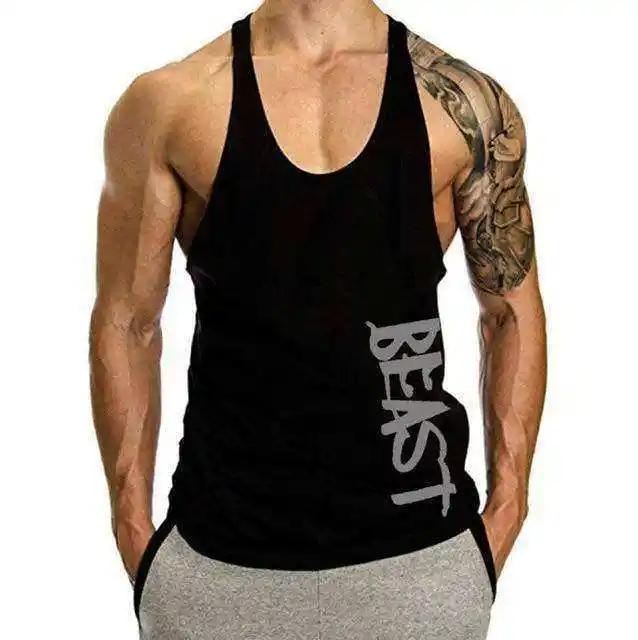 Beast Aesthetic Apparel Stringer Fitness Muscle Shirt - WILKYs