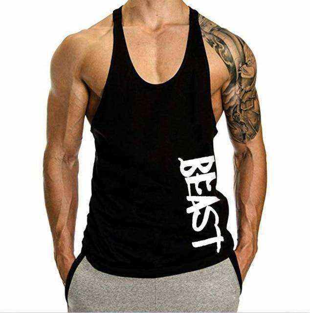Beast Aesthetic Apparel Stringer Fitness Muscle Shirt - WILKYs