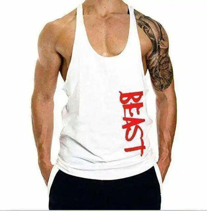 Beast Aesthetic Apparel Stringer Fitness Muscle Shirt - WILKYs