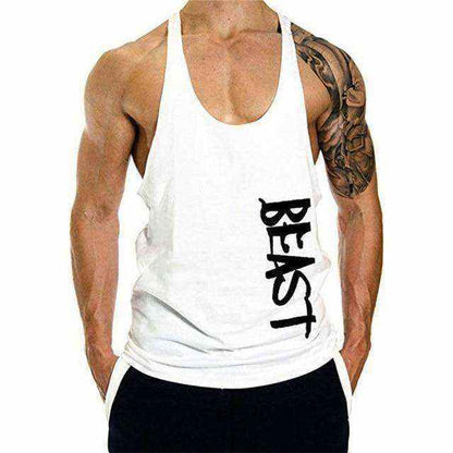 Beast Aesthetic Apparel Stringer Fitness Muscle Shirt - WILKYs