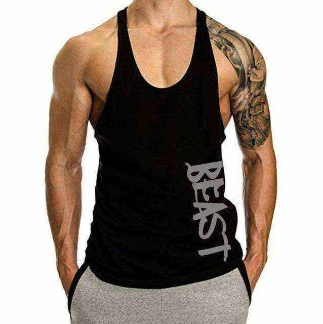 Beast Aesthetic Apparel Stringer Fitness Muscle Shirt - WILKYs