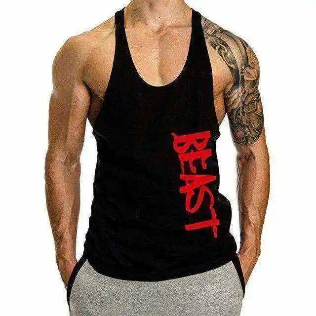 Beast Aesthetic Apparel Stringer Fitness Muscle Shirt - WILKYs
