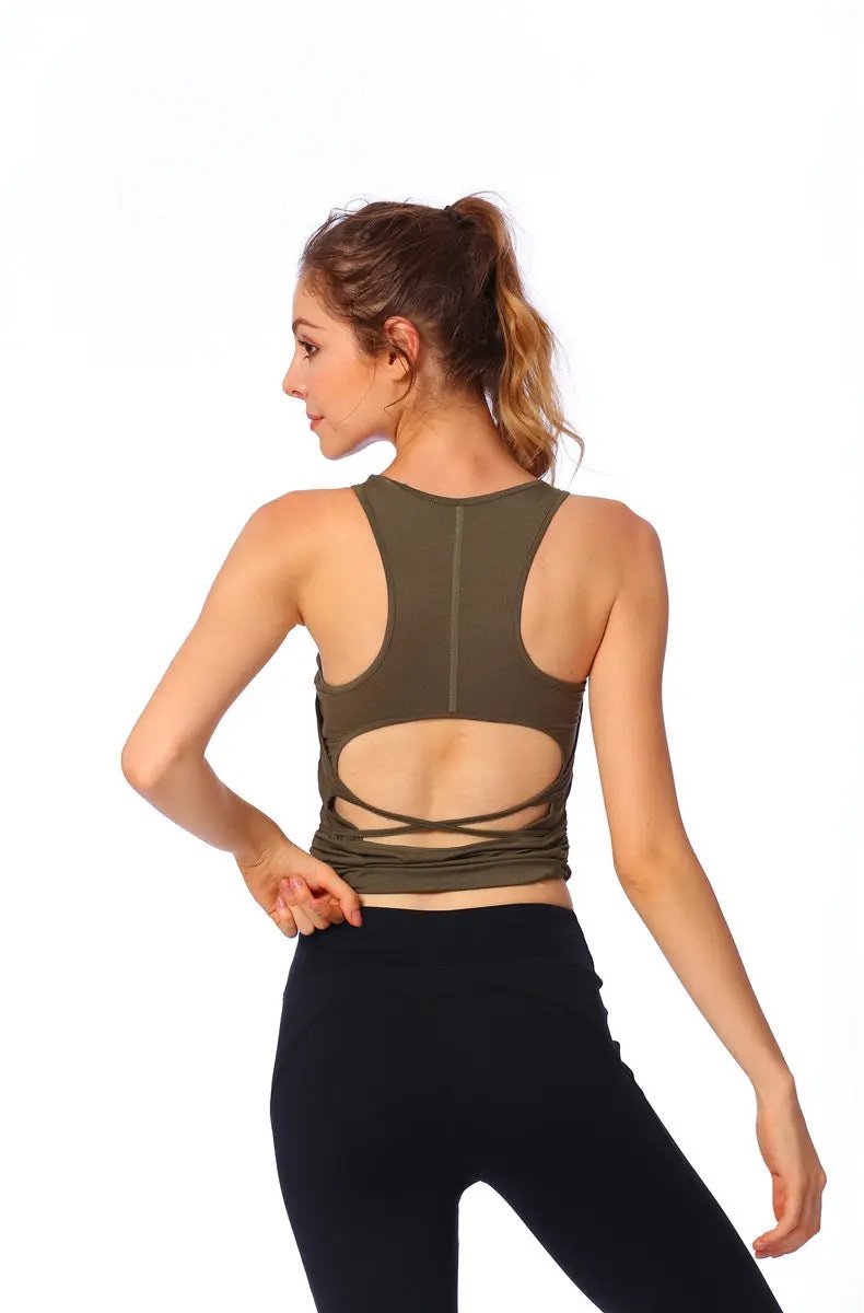 Beauty back fitness yoga vest - WILKYs