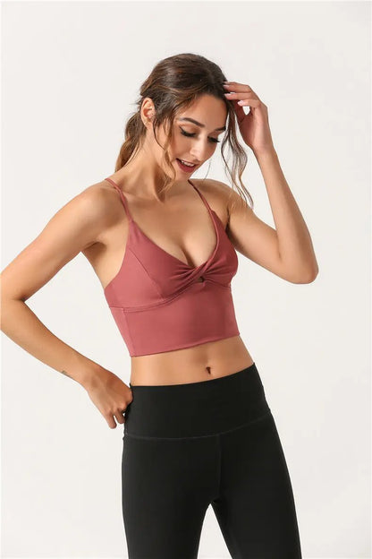 Beauty back yoga fitness vest - WILKYs
