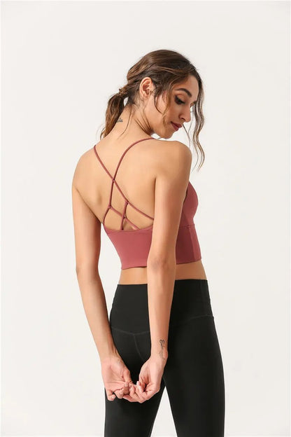 Beauty back yoga fitness vest - WILKYs