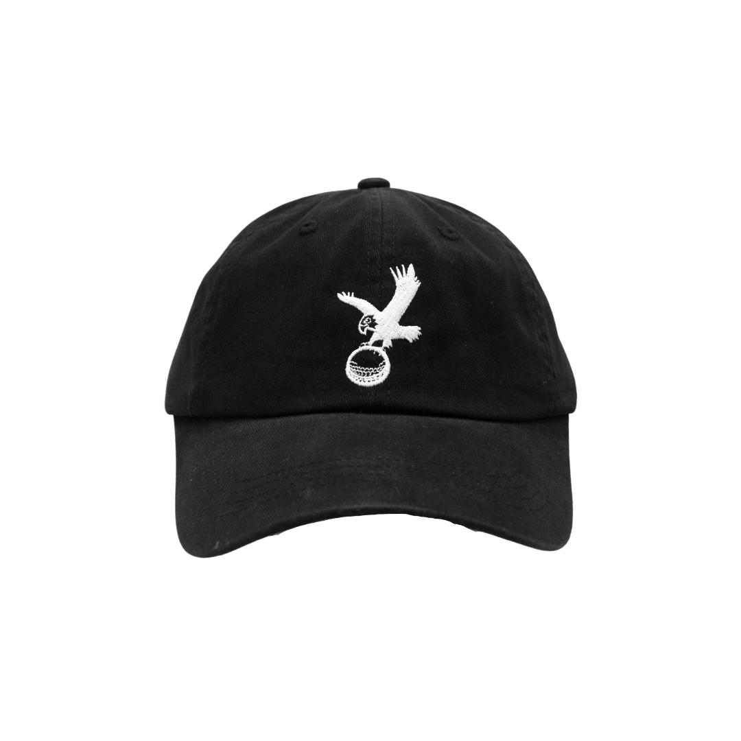 Black Icon Baseball Hat – Soft Brushed Cotton, Adjustable Fit - WILKYs