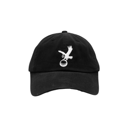 Black Icon Baseball Hat – Soft Brushed Cotton, Adjustable Fit - WILKYs