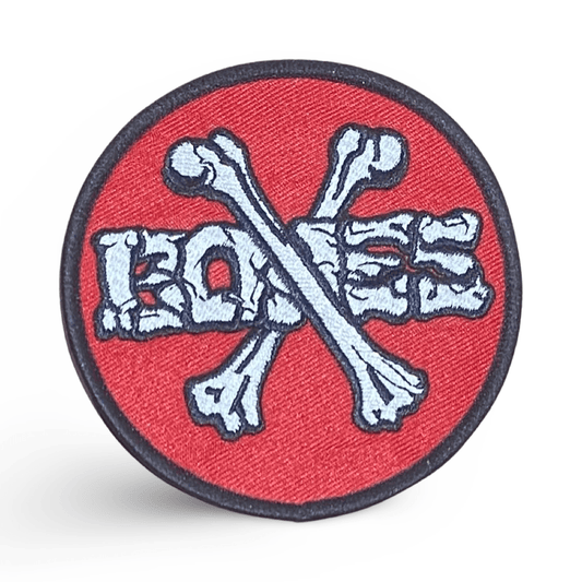 Bones Embroidered Patch 4” - WILKYs