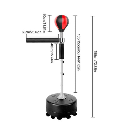 Boxing Ball Reaction Target Spinning Vertical Trainer - WILKYs