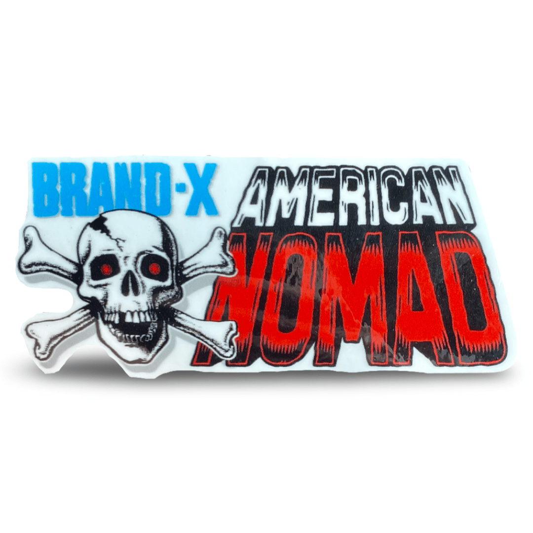 Brand - X - American Nomad Sticker 3” - WILKYs