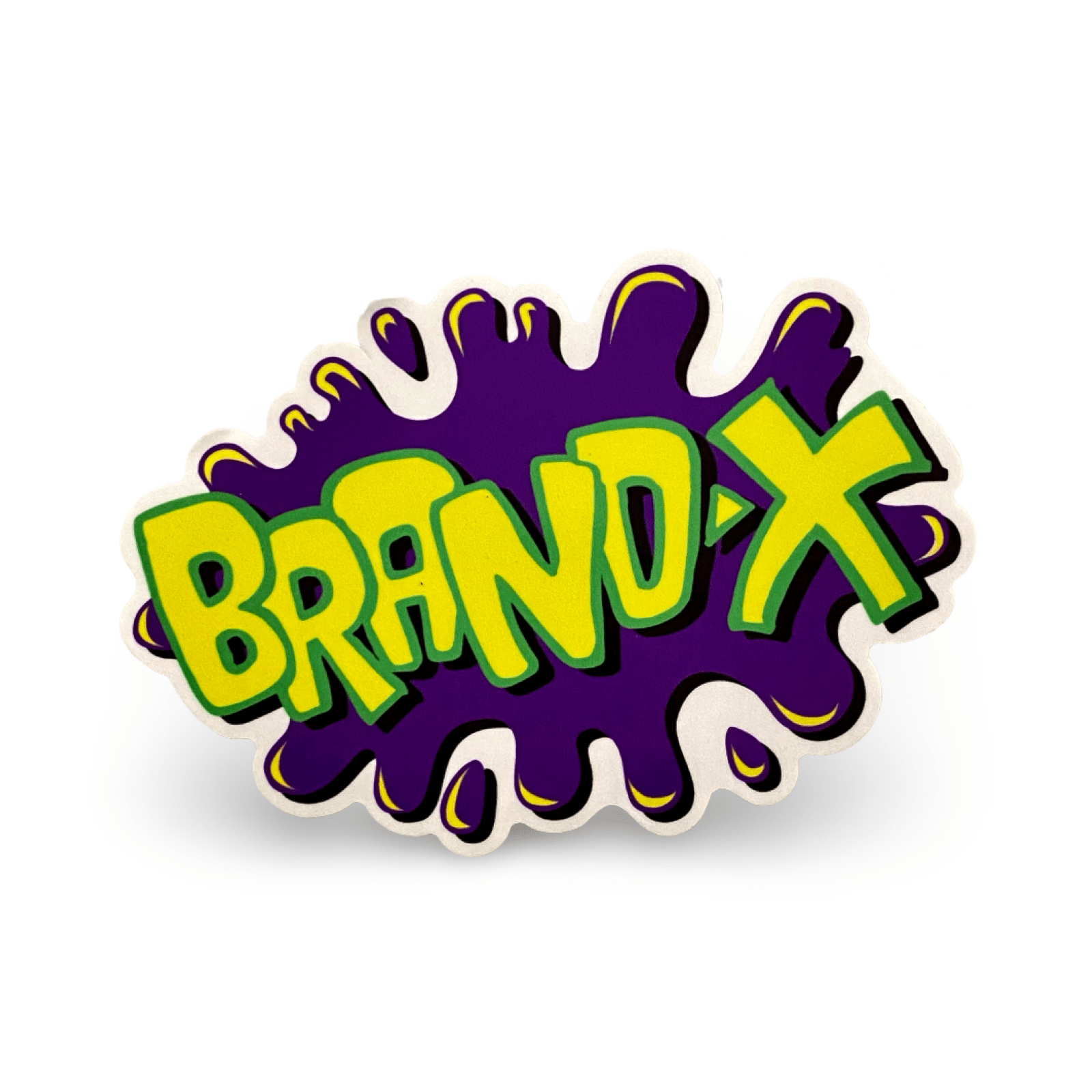 Brand - X Splat BIG Sticker 5” - WILKYs