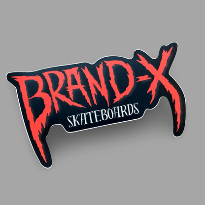 Brand - X Sticker 5.2" - WILKYs