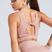 Breathable Fitness Shockproof Sports Bra – High Support & Comfort - WILKYs