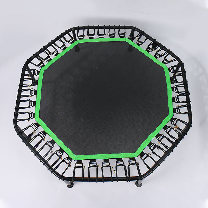 WILKYsTrampoline48-inch Indoor Sports Children's Folding Trampoline
 Product information:
 
 Applicable scenarios: fitness equipment, fitness body shaping
 
 Specifications: 48-inch trampoline handrail, 48-inch trampoline
 
 Materia