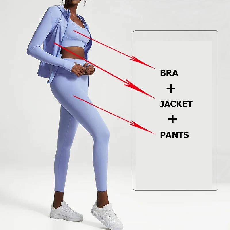 WILKYs0Large Yoga Suit Fitness Women
 Product information:
 
 Product category: suit
 
 Function: quick drying
 
 Pattern: solid color
 
 Fabric composition: nylon/nylon
 
 
 
 Size information:
 
 Siz