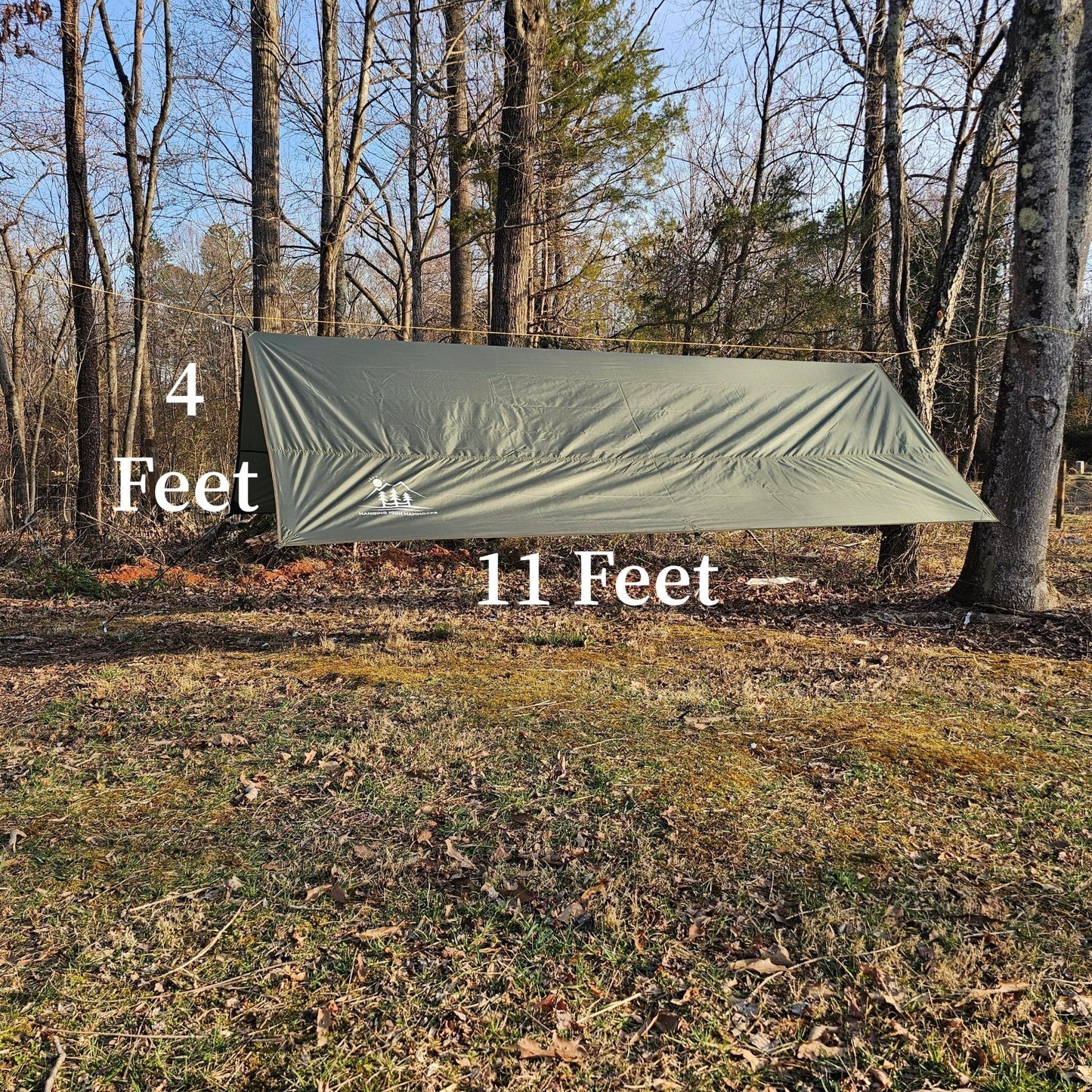 Canopy Waterproof 11' Hammock Tarp – Lightweight Shelter, $10 Off - WILKYs