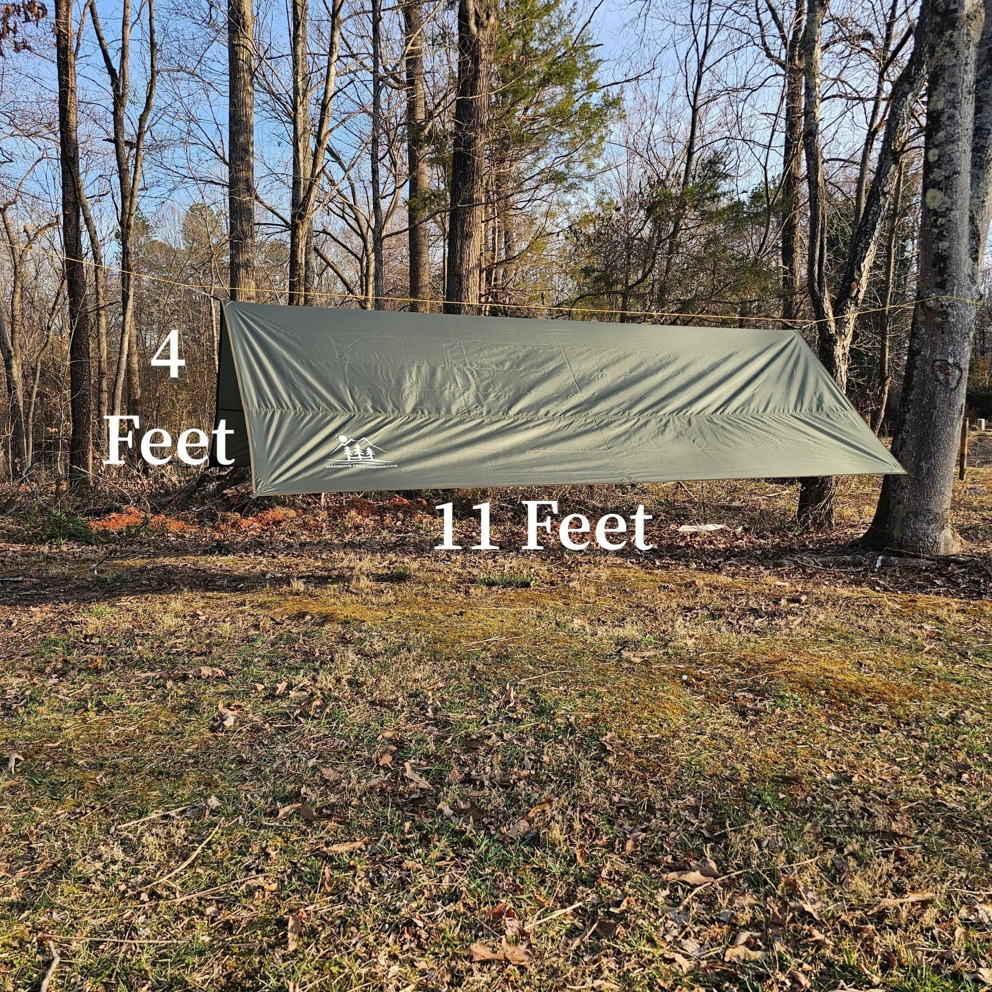 Canopy Waterproof 11' Hammock Tarp – Lightweight Shelter, $10 Off - WILKYs