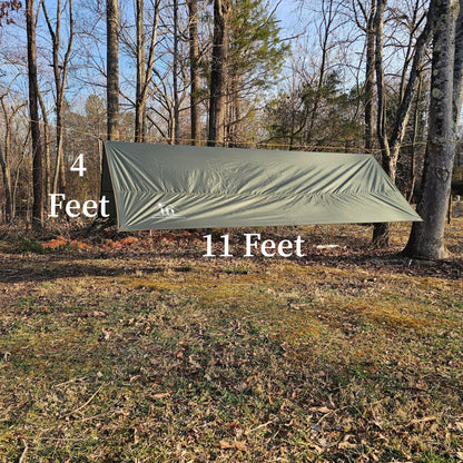 Canopy Waterproof 11' Hammock Tarp – Lightweight Shelter, $10 Off - WILKYs